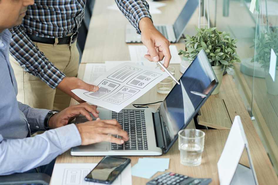Exemplo de pergunta de "resposta curta" em nosso processo de inscrição